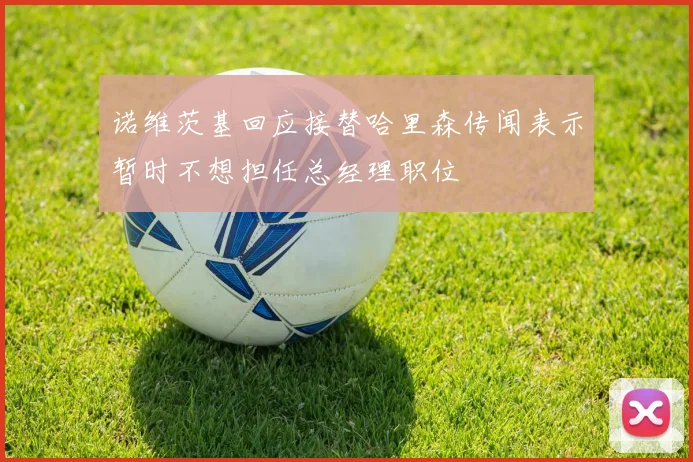 诺维茨基回应接替哈里森传闻表示暂时不想担任总经理职位
